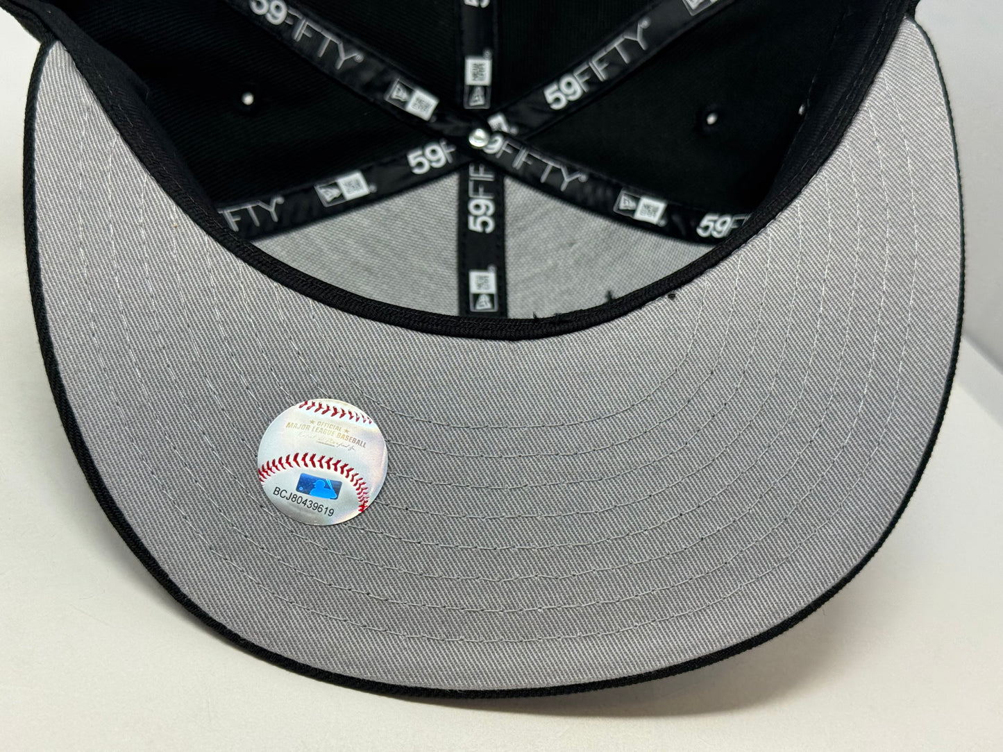 New York Mets 1986 World Series Fitted Hats- Black