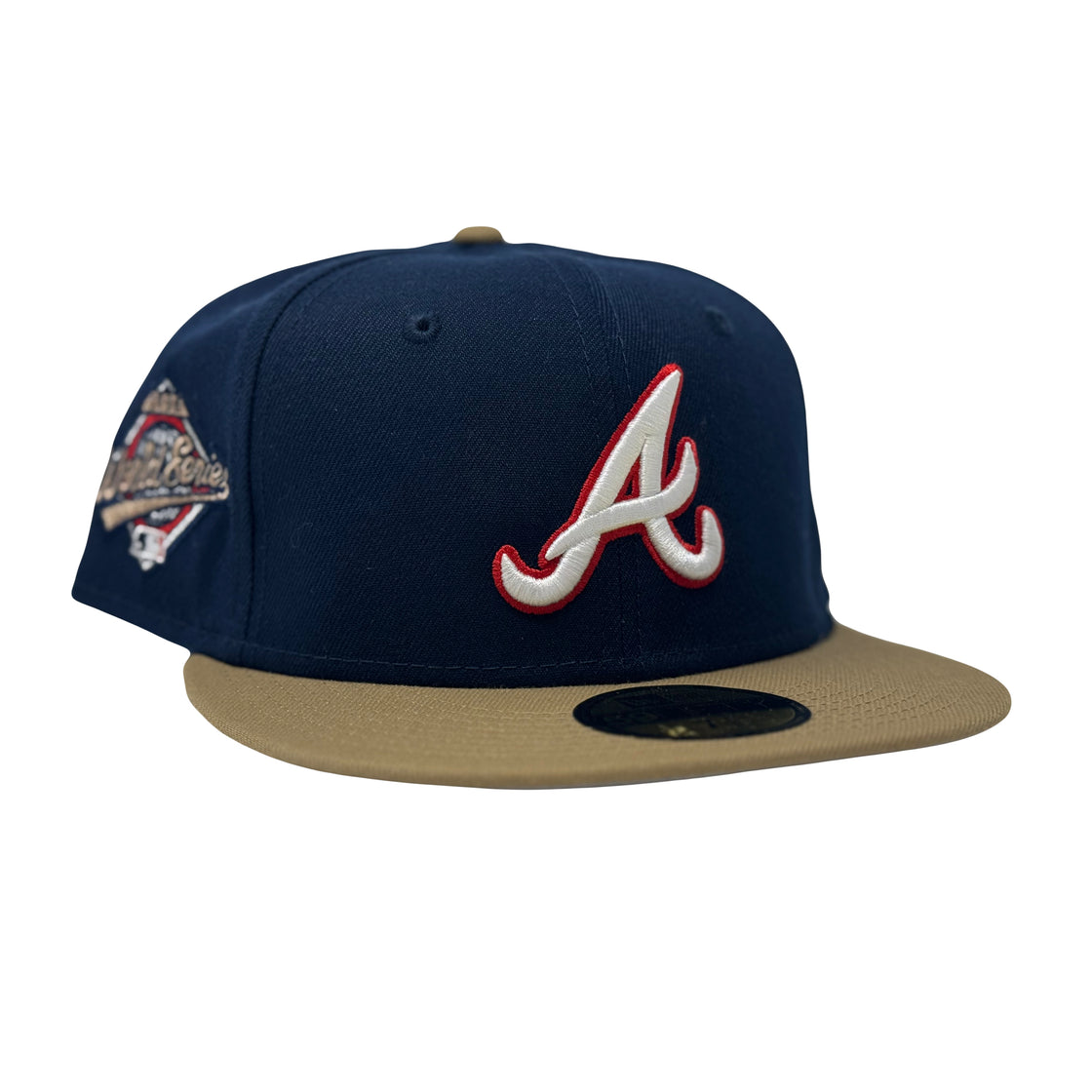 Atlanta Braves 1996 World Series Gray Brim Fitted Hats