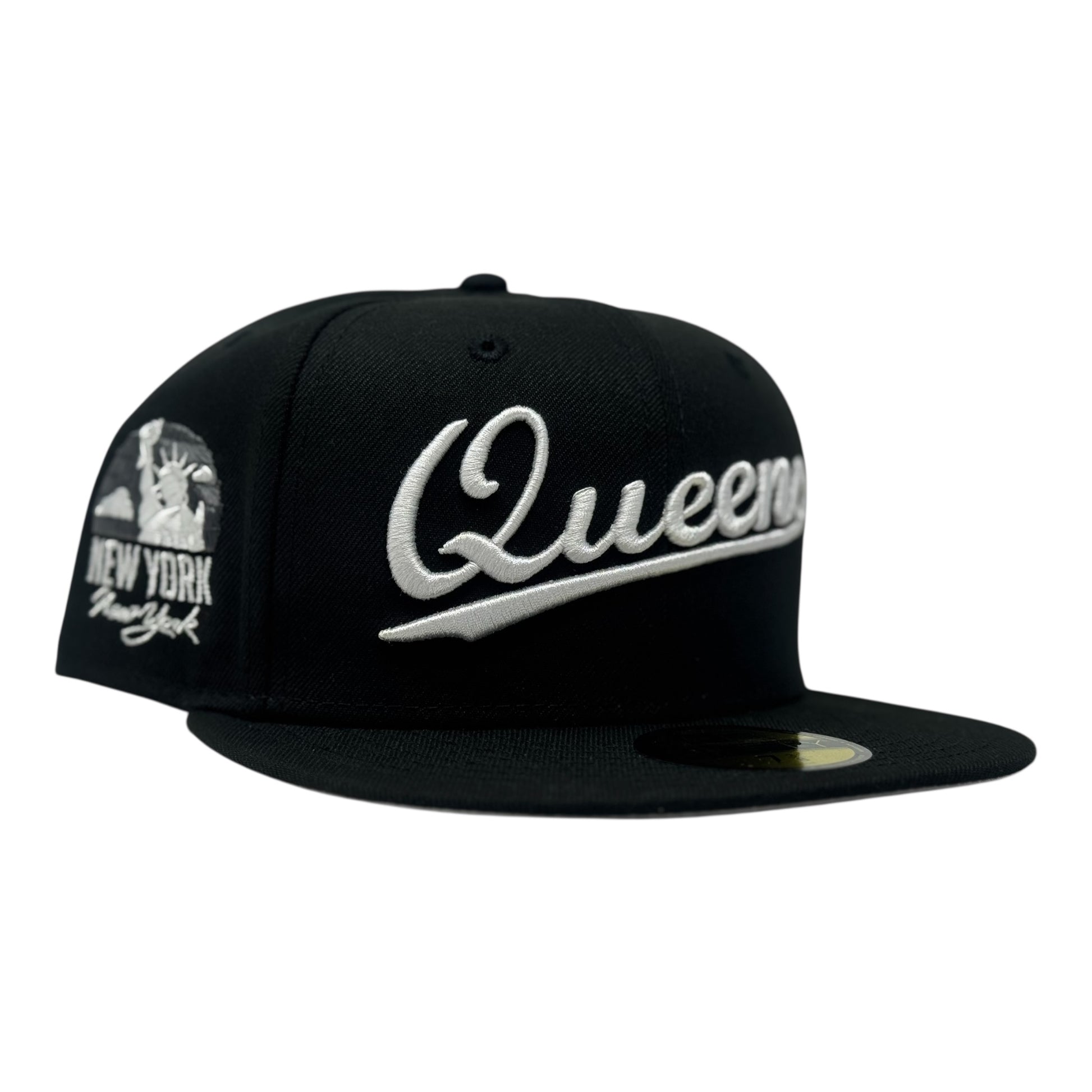 Queens New York Statue of Liberty Black 59Fifty New Era Fitted Hat