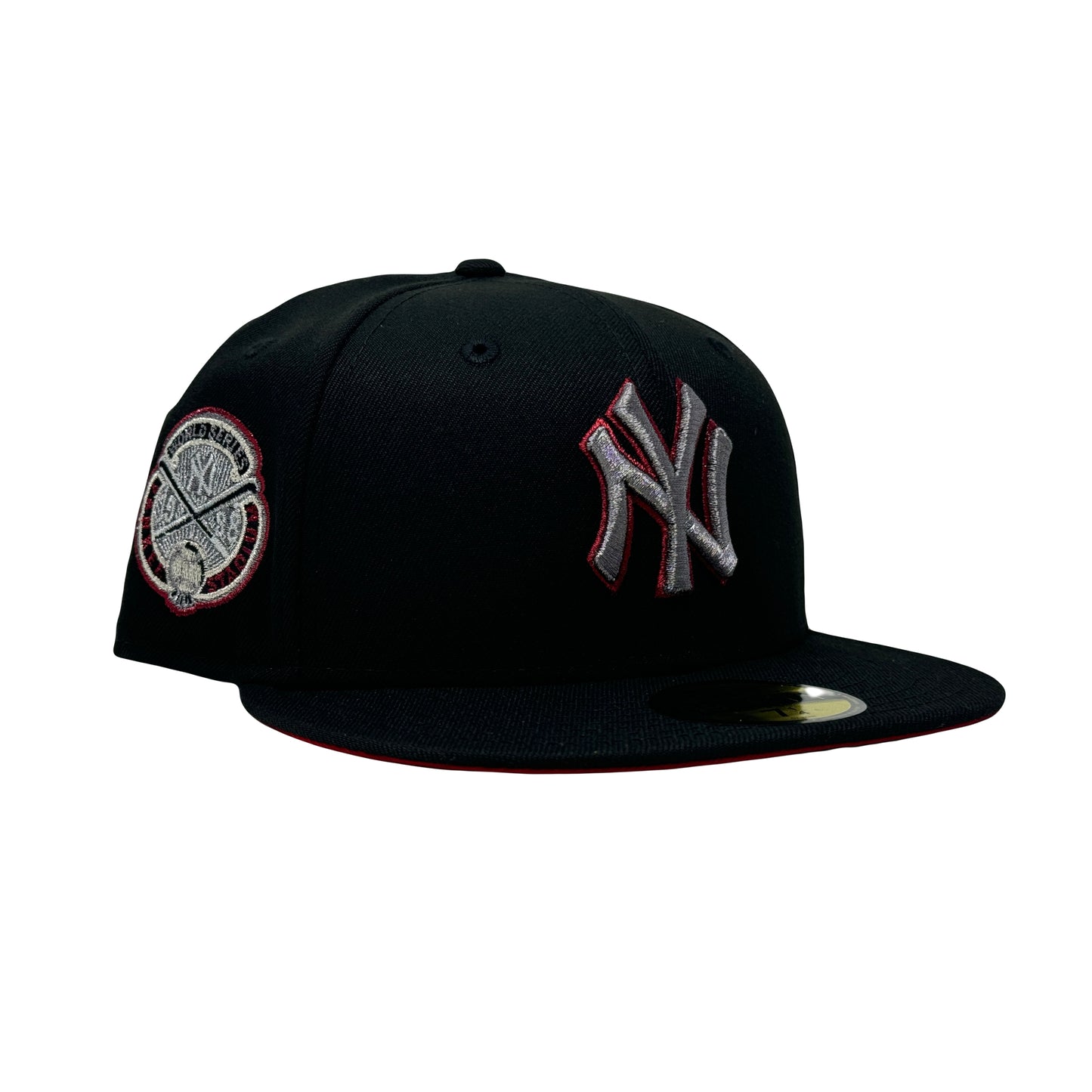 New York Yankees 1938 World Series "Metallic Pack" Red Brim 59Fifty New Era Fitted Hat