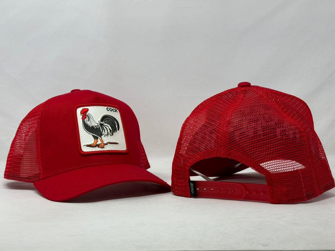 Goorin Bros The Cock All Red Trucker Hat