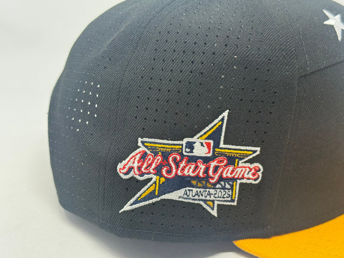 Pittsburgh Pirates 2025 All Star Game Split Panel on Field Snapback Hats