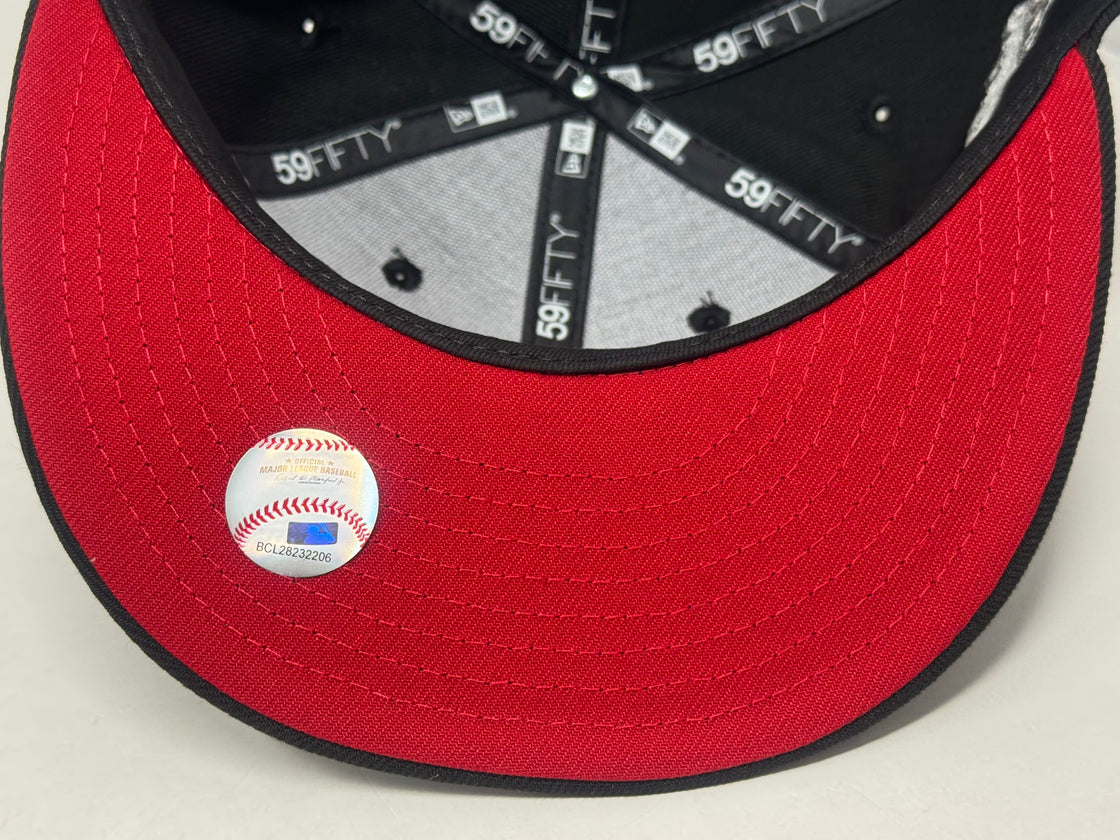 New York Yankees 2000 World Series Champions Fitted Hats-Black