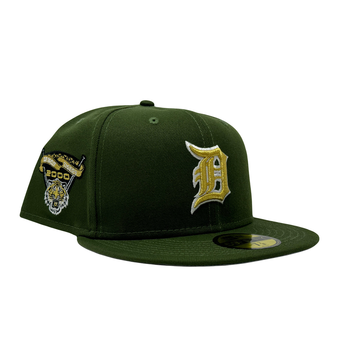 Detroit Tigers 2000 All Star Game Dark Olive Green 59Fifty New Era Fitted Hat