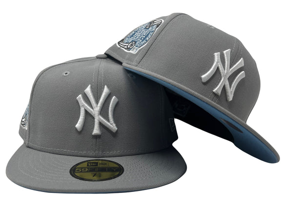Light gray NY Yankees Subway Series 5950 New Era Fitted Hat