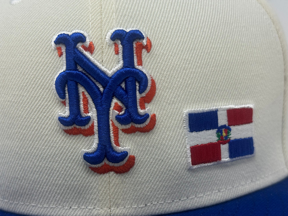 New York Mets Juan Soto Dominican Flag Fitted Hats