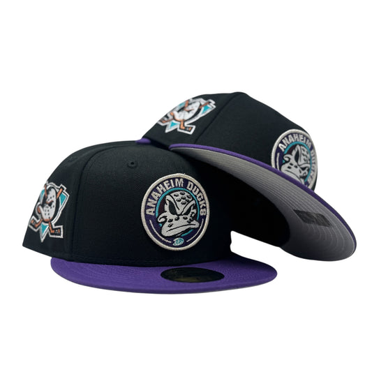 Anaheim Ducks Fitted Hats to Match Air Jordan Aqua 8