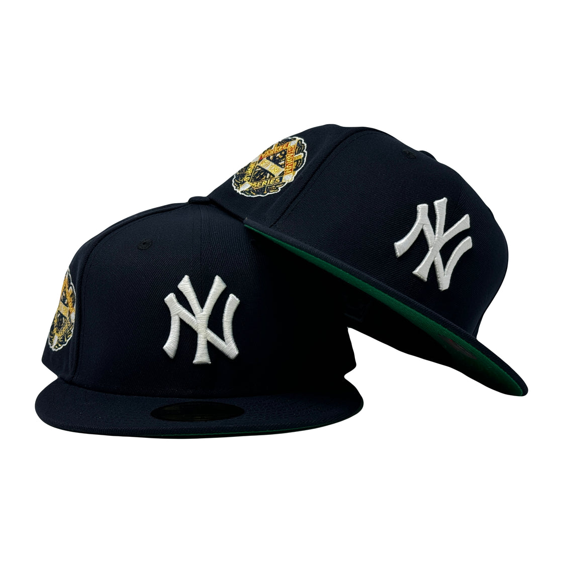 New York Yankees 1939 World Series Navy Blue Green Brim 59Fifty New Era Fitted Hat