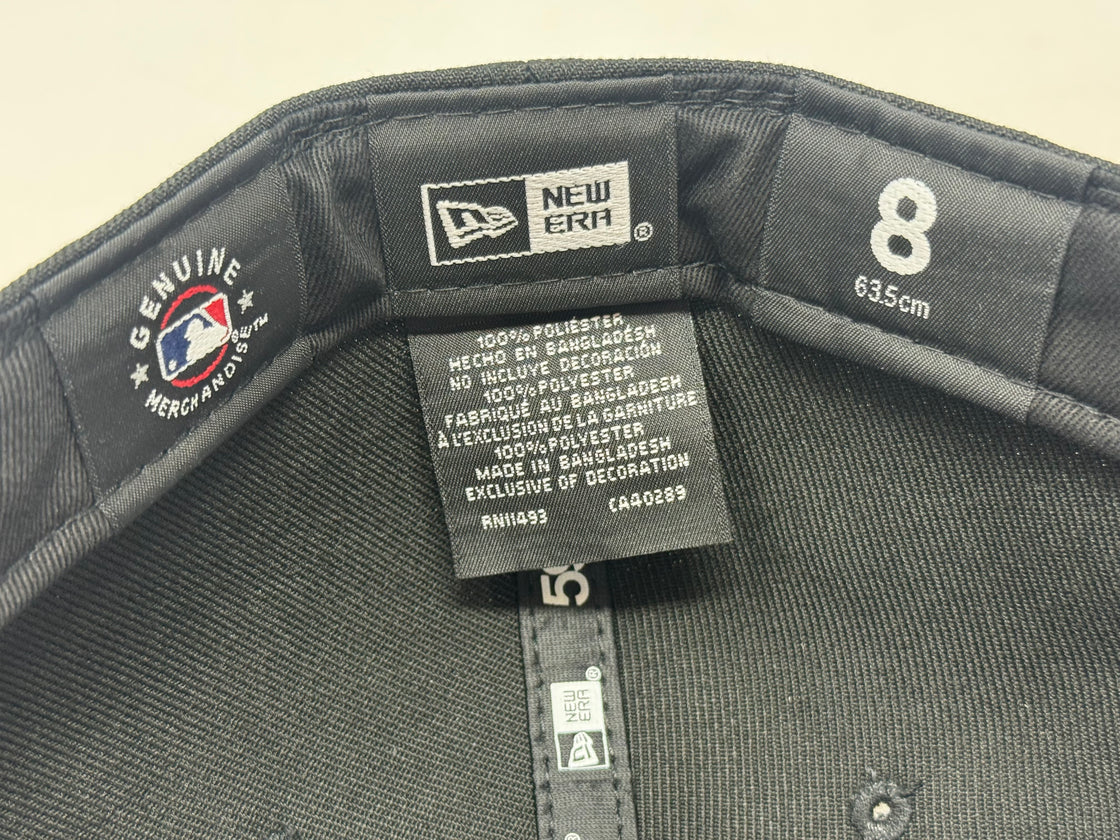 New York Mets 25th anniversary of Subway Series Fitted Hats-Black