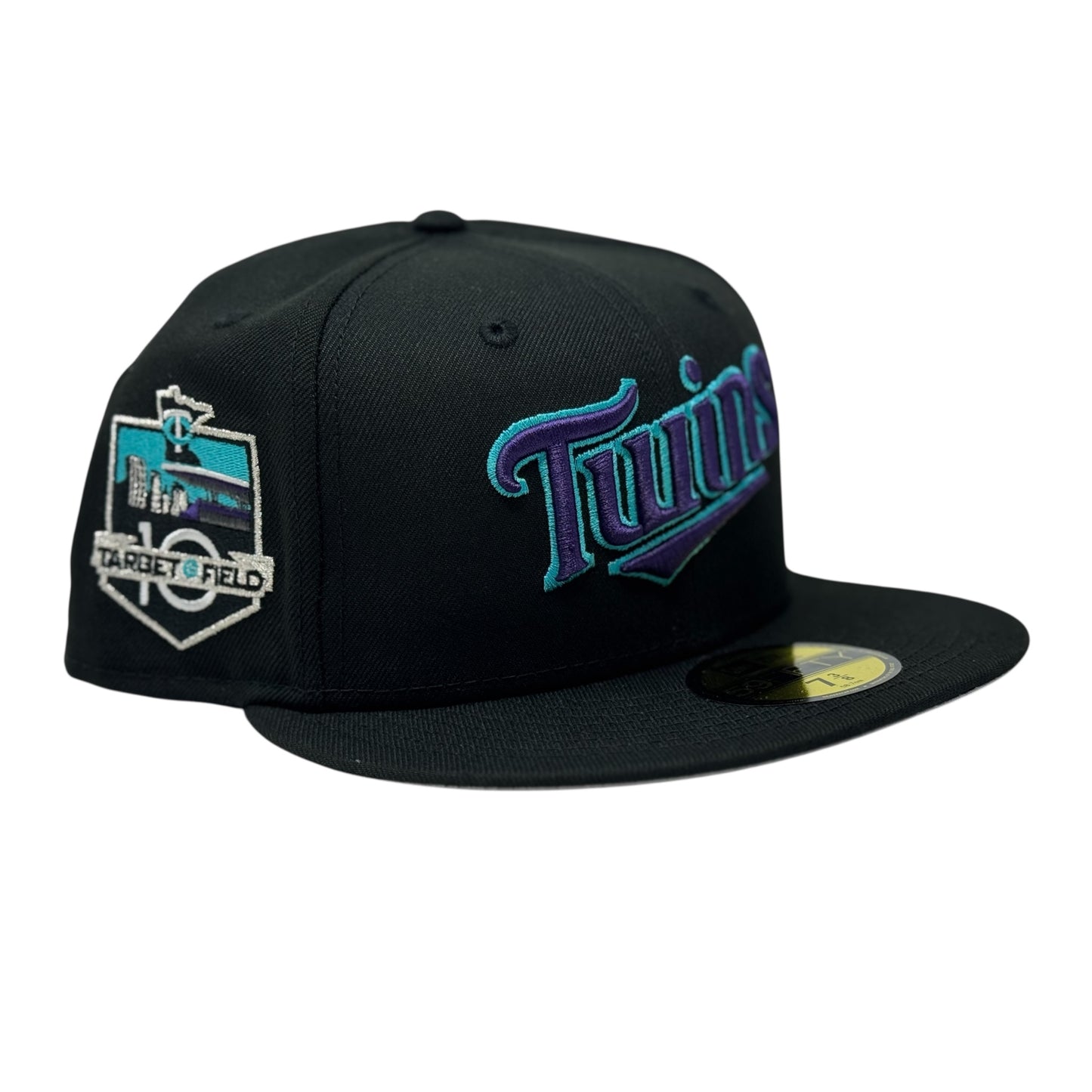 Minnesota Twins 10th Anniversary Gray Brim 59Fifty Fitted Hat
