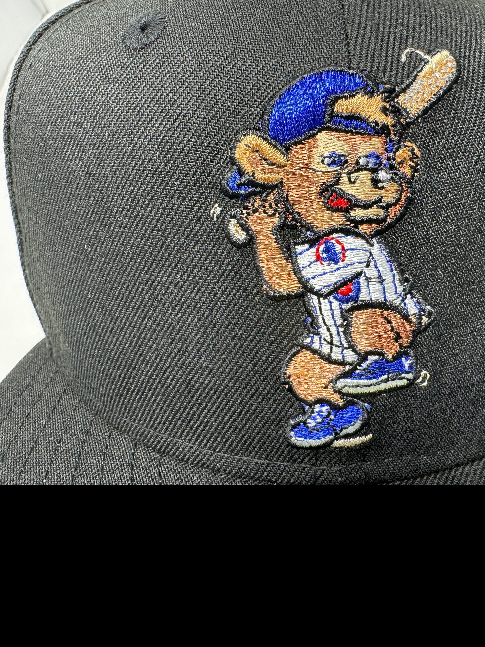Chicago Cubs 1907 World Series Champions Mascot logo New Era Fitted Hat