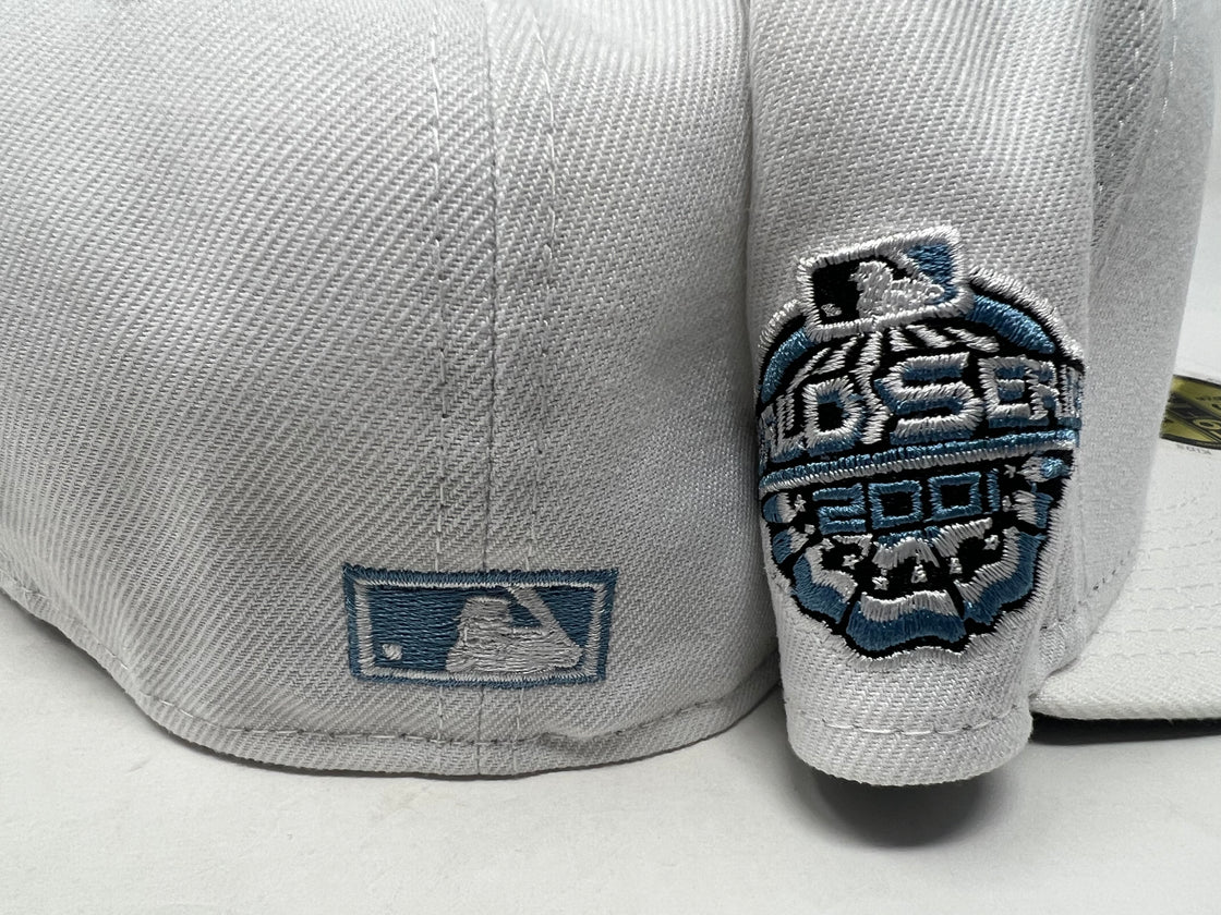 New York Yankees 2001 World Series White 5950 New Era Fitted Hat