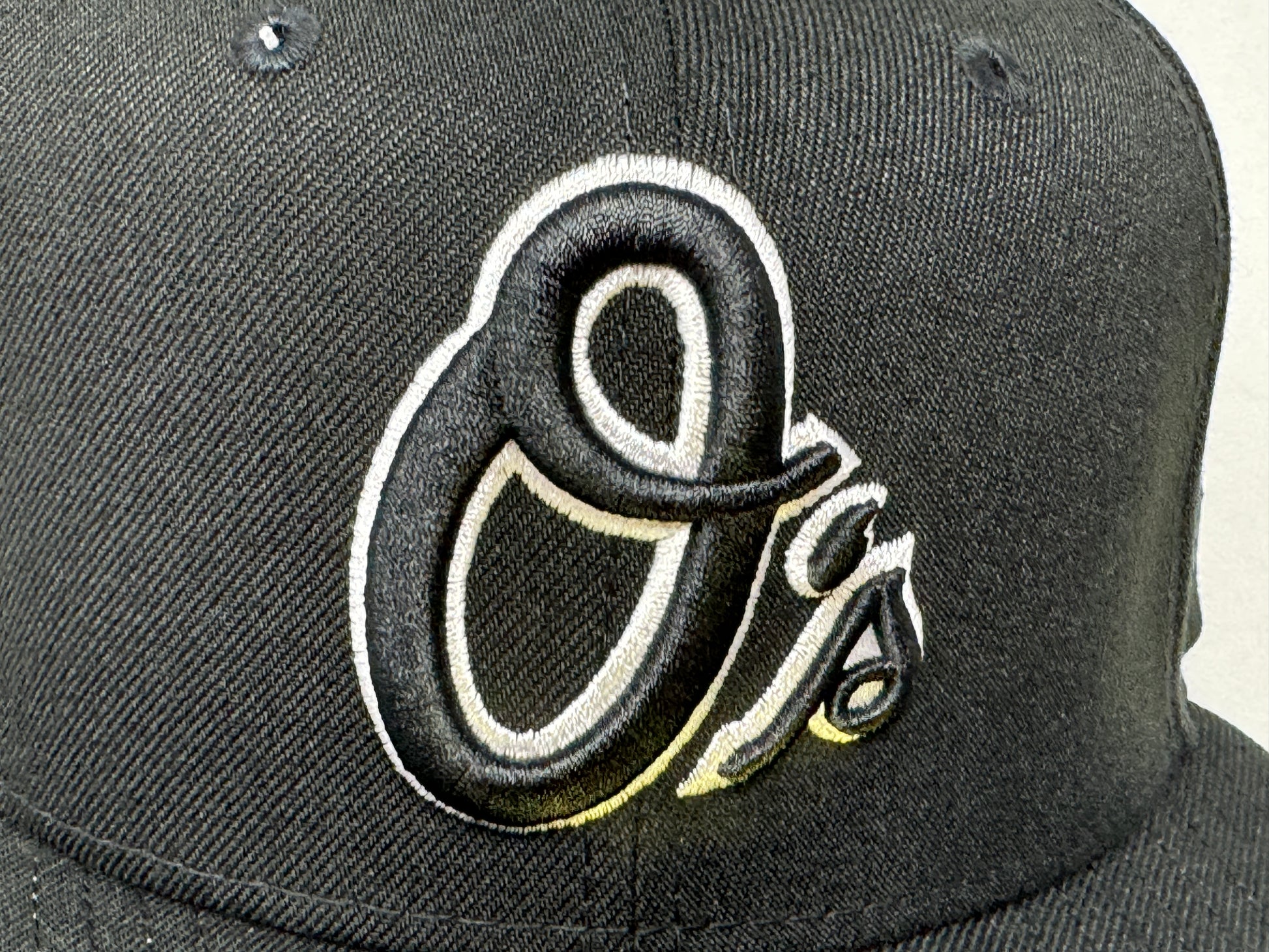 Baltimore Orioles 30th Anniversary Black and White pack 59Fifty New Era Fitted Hat