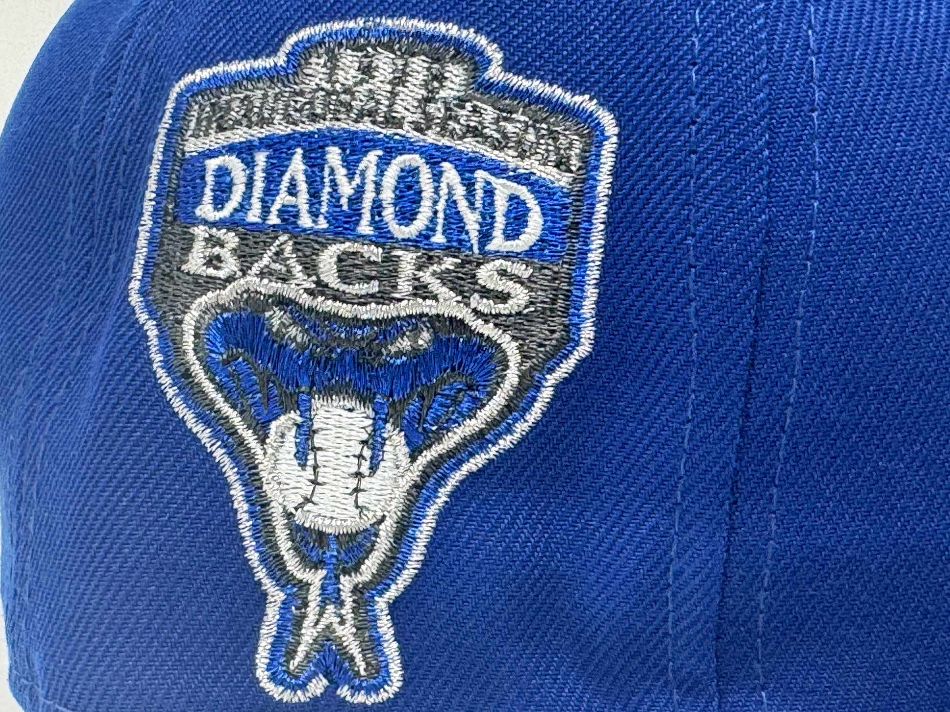 Arizona Diamondbacks 1998 Inaugural Season Light Royal 59Fifty New Era Fitted Hat