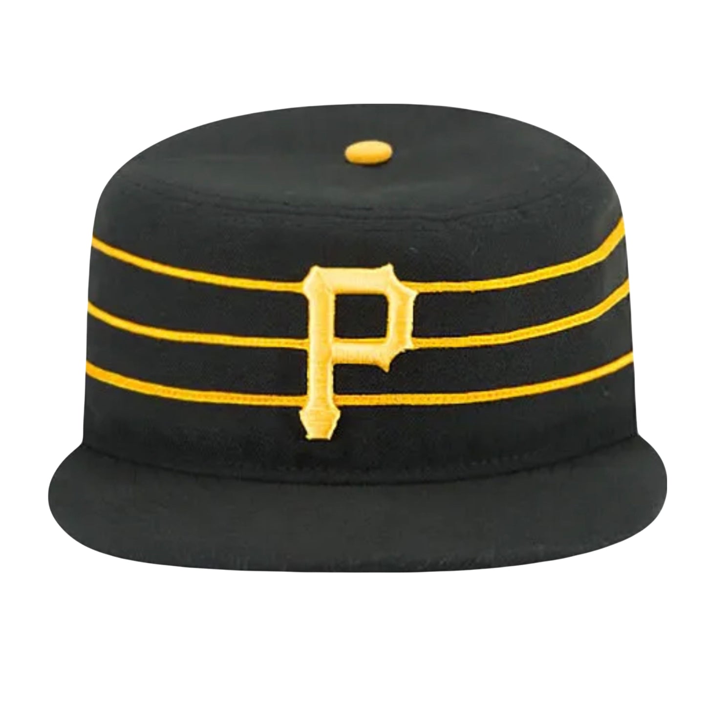 Pittsburgh Pirates Black Pillbox AC 59Fifty New Era Fitted Hat
