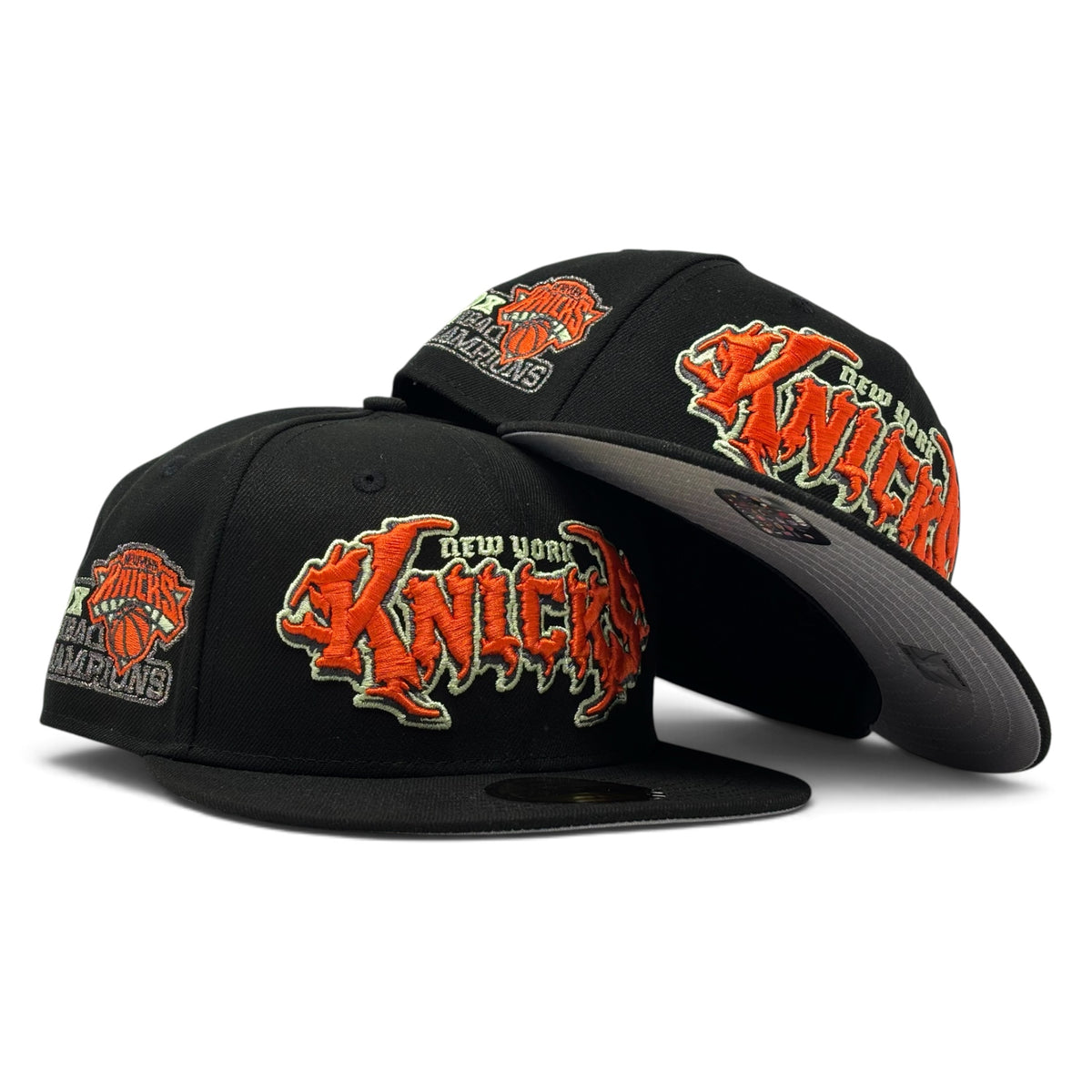 New York knicks 3x Champions "Halloween Pack" 59Fifty New Era Fitted Hat