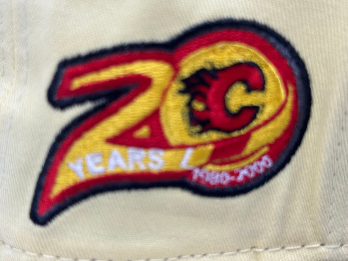 NHL Calgary Flames 20th Anniversary 59FIFTY Fitted Hat
