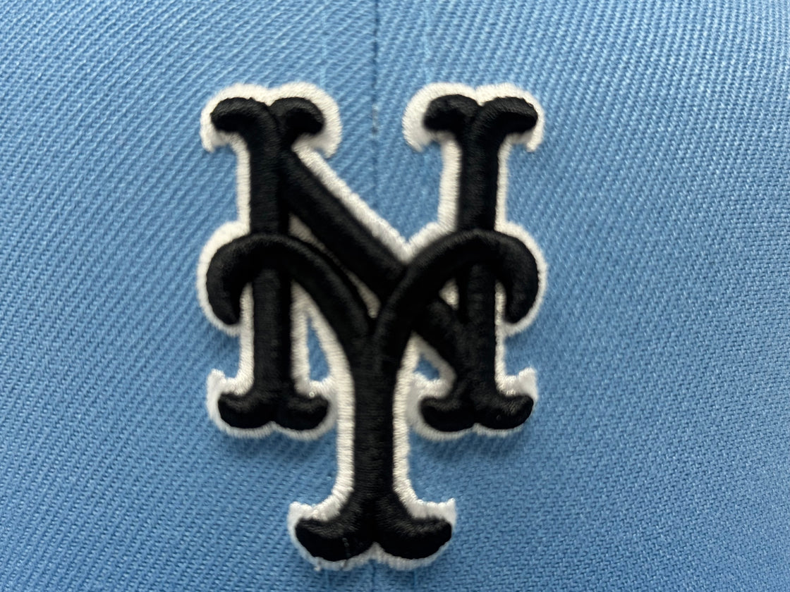 New York Mets Shea Stadium Fitted Hat-Sky Blue