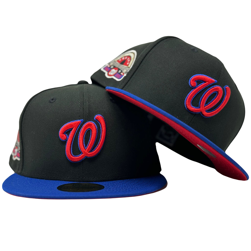 Washington Nationals 45th Anniversary 5950 Red Brim New Era Fitted Hat