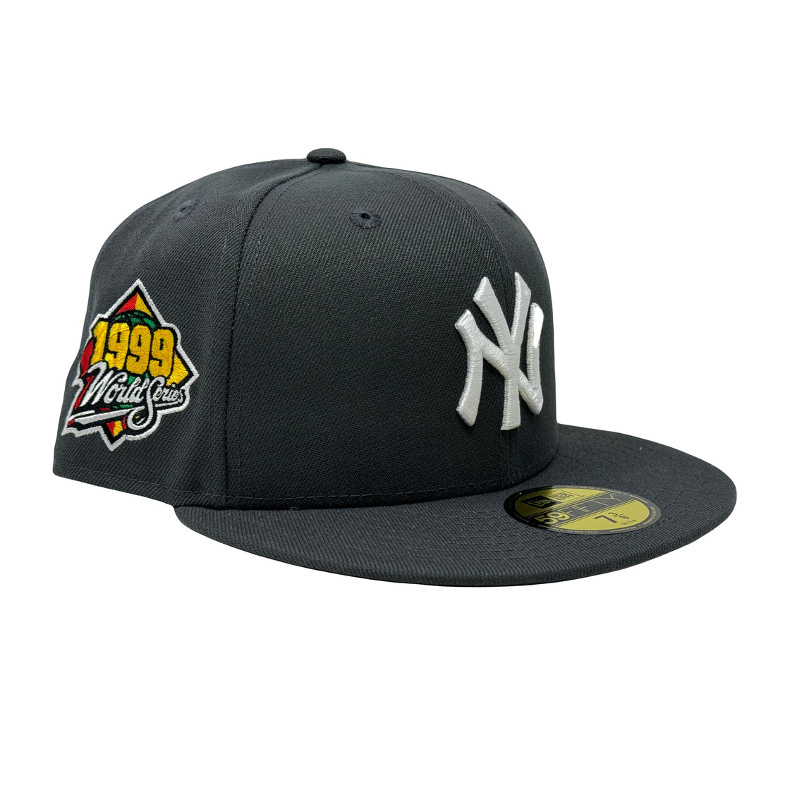 New York Yankees 1999 World Series Dark Gray 5950 New Era Fitted Hat