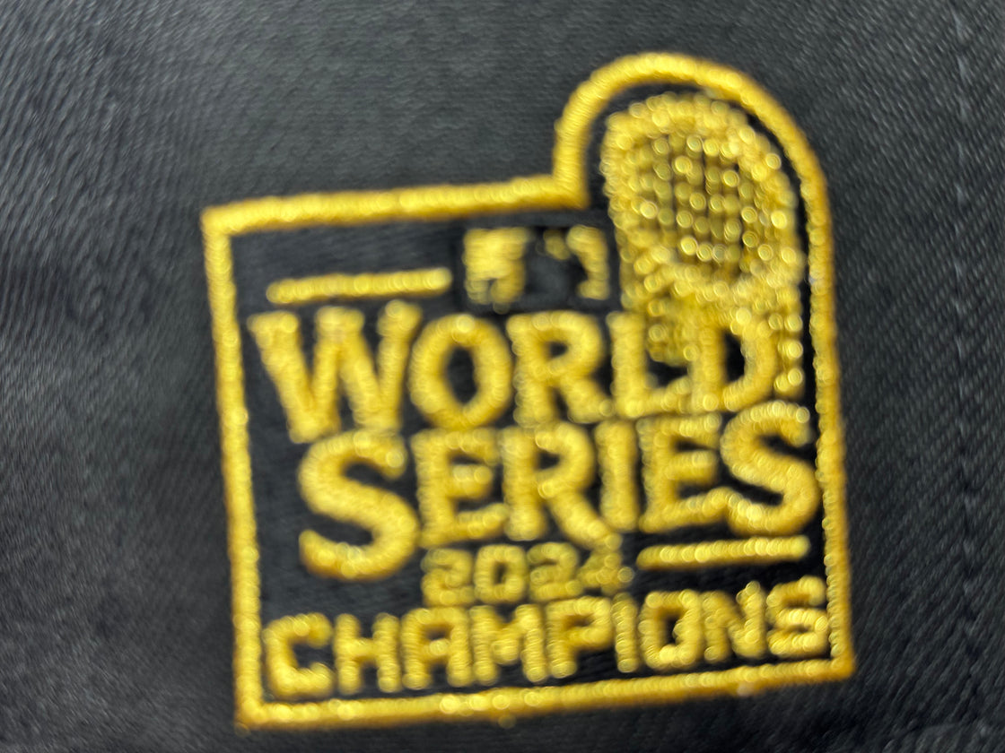 Los Angeles Dodgers 2024 World Series Champions Black New Era Fitted Hats