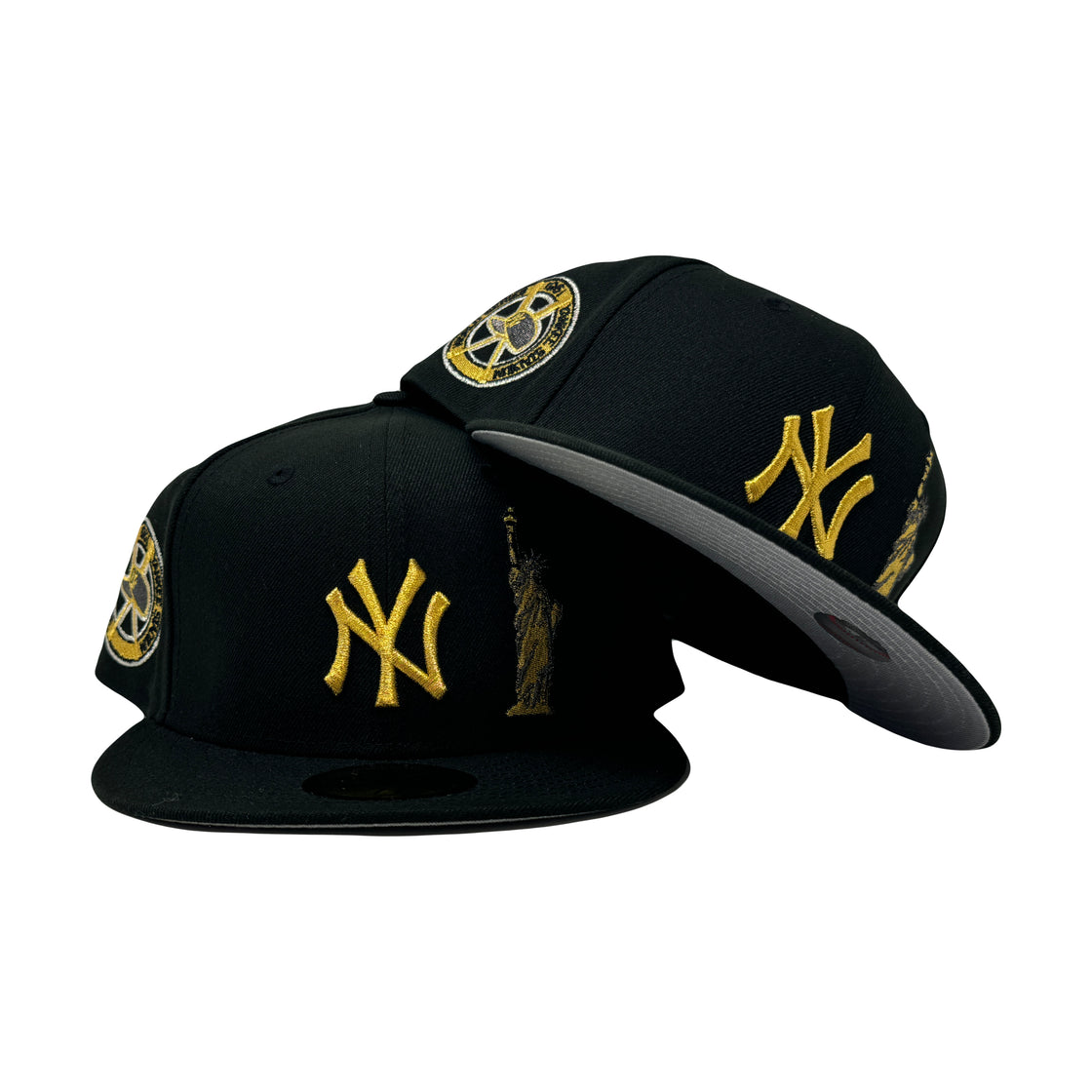 New York Yankees 1961 World Series Black Metallic Gold 59Fifty New Era Fitted Hat