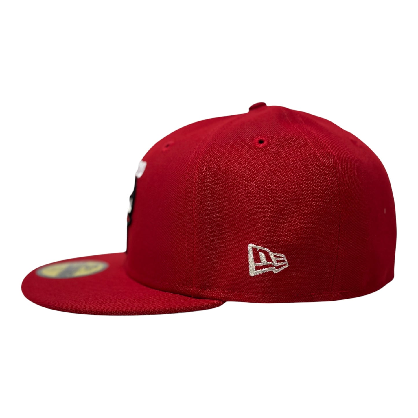 Chicago Bulls 6X NBA Champions Fitted Hat -Red