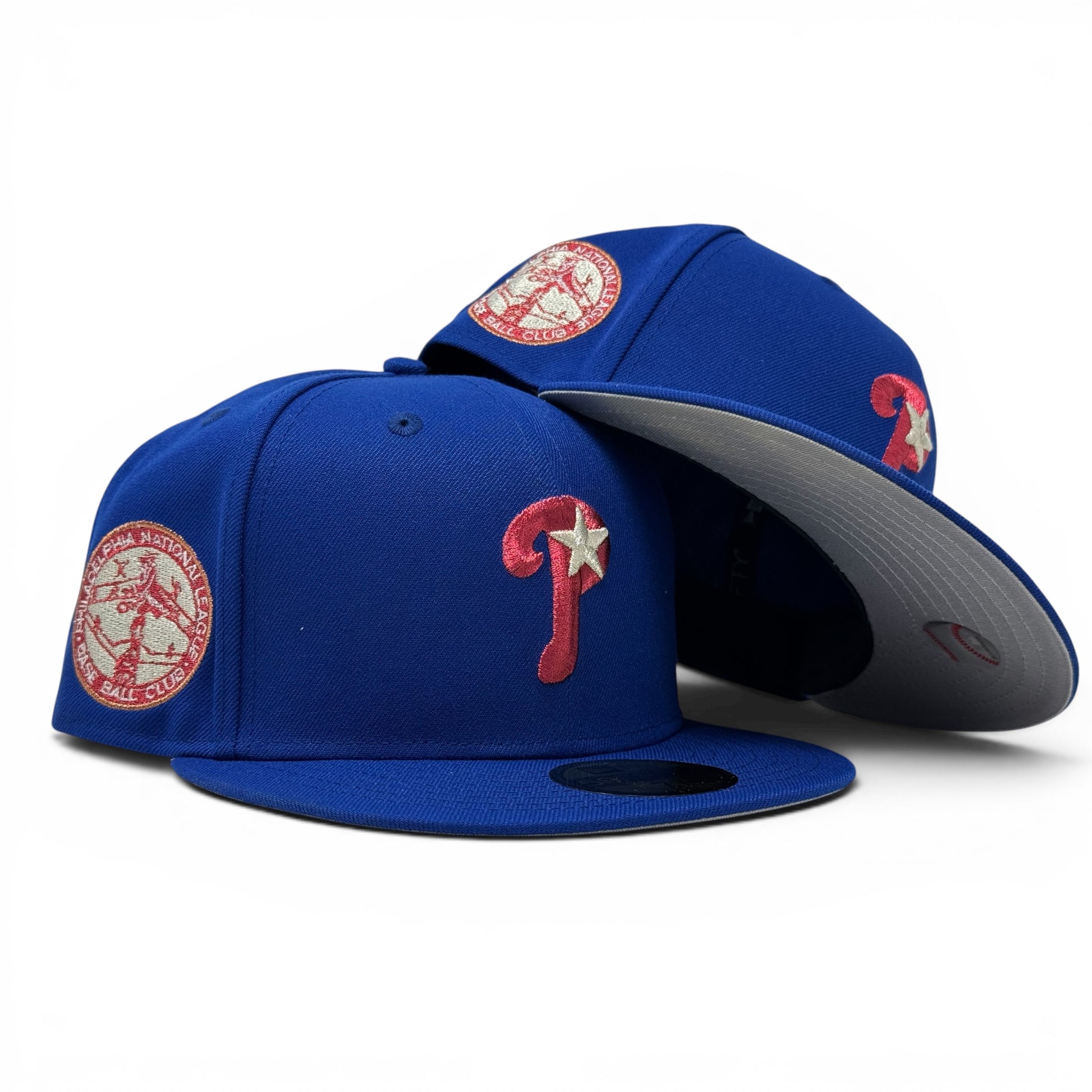 Philadelphia Phillies National League New Era Fitted Hat-Royal