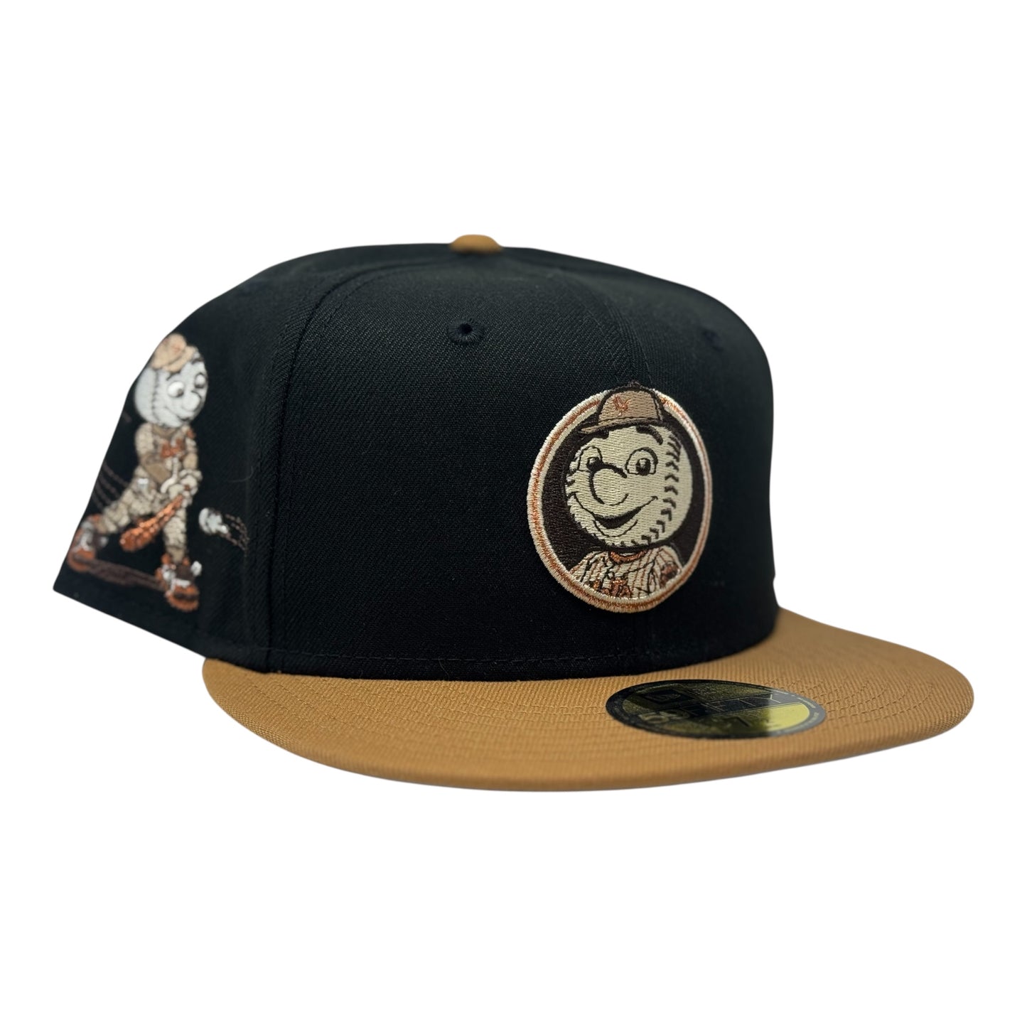 New York Mets  Mr. Mets Man New Era Fitted Hat