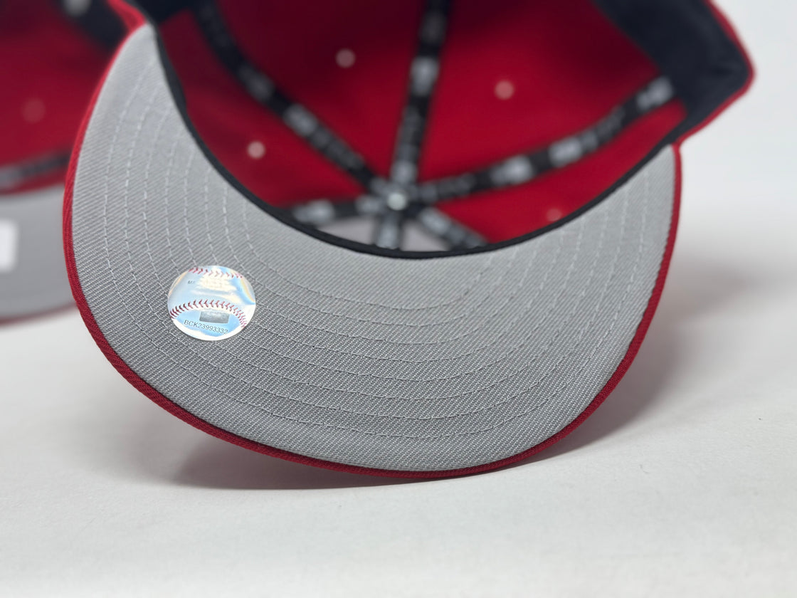 New York Mets Dept. Of Sanitation Fitted Hat-Red