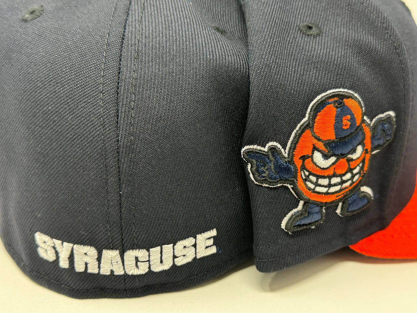 Syracuse Orange 59FIFTY Navy Orange New Era Fitted Hat