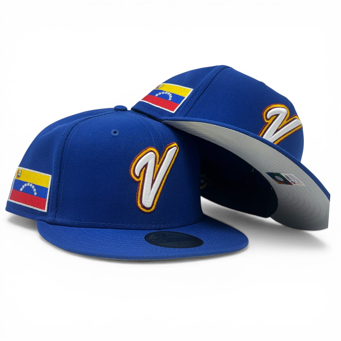 Venezuela  2026 World Baseball Classic 59FIFTY Fitted Royal Blue