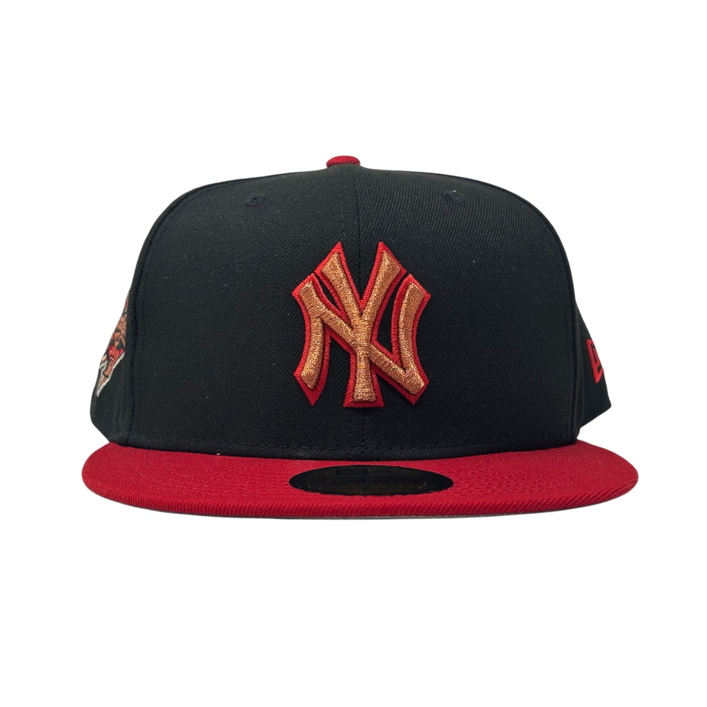 New York Yankees 2000 World Series Fitted Hats- Black Red