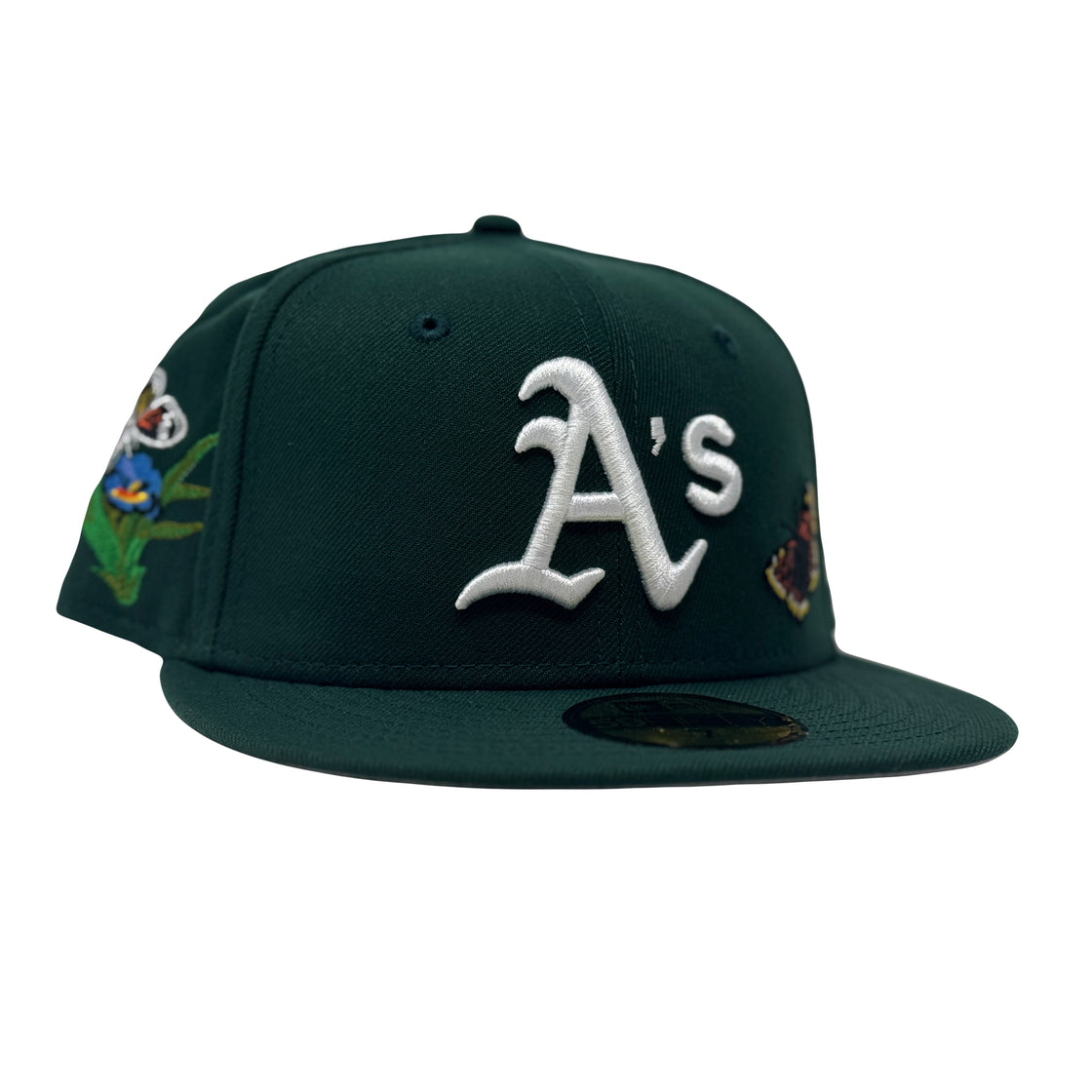 Las Vegas Athletics Bufferfly Garden New Era Fitted Hats