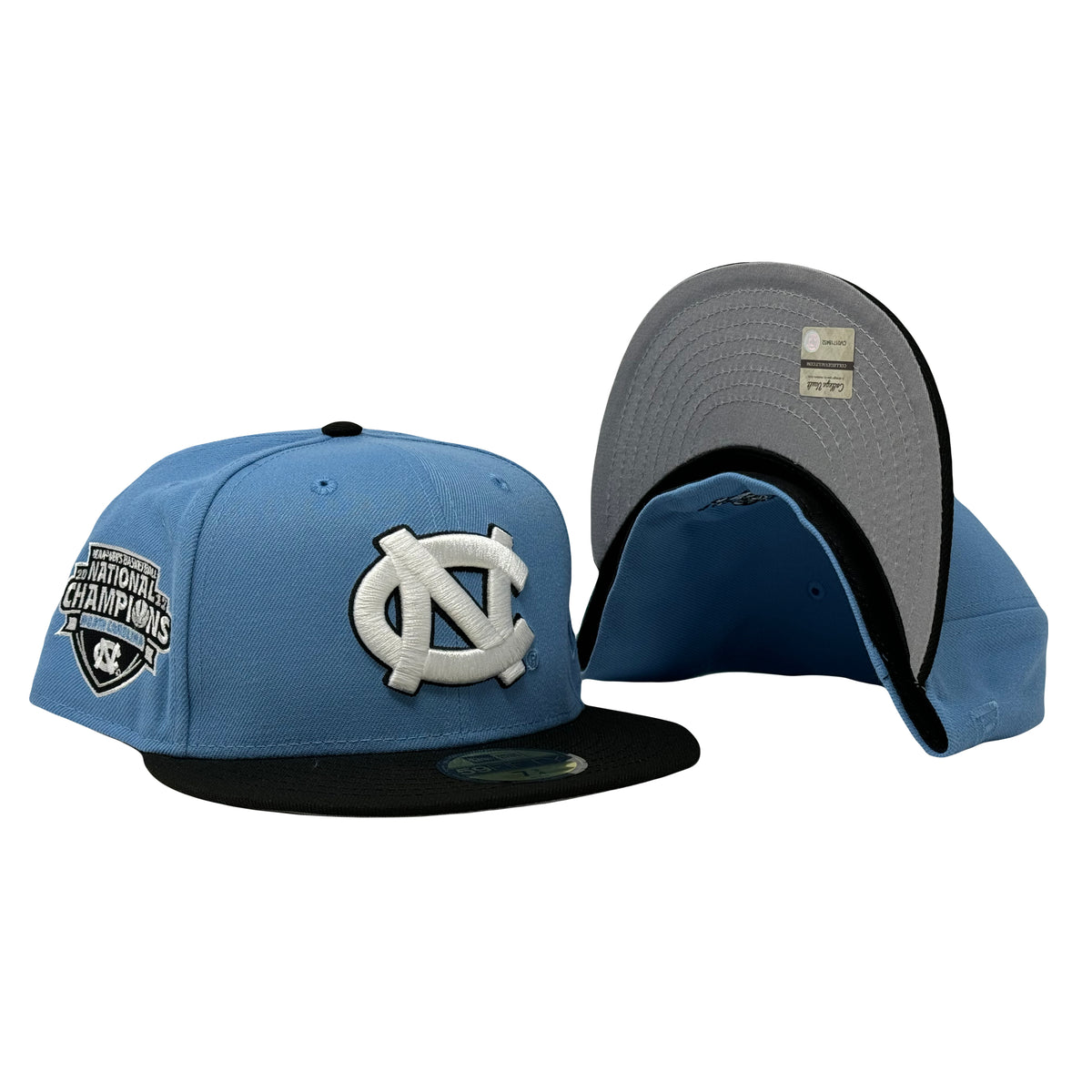 North Carolina Tar Heels 2012 National Champions Sky Blue Fitted ...