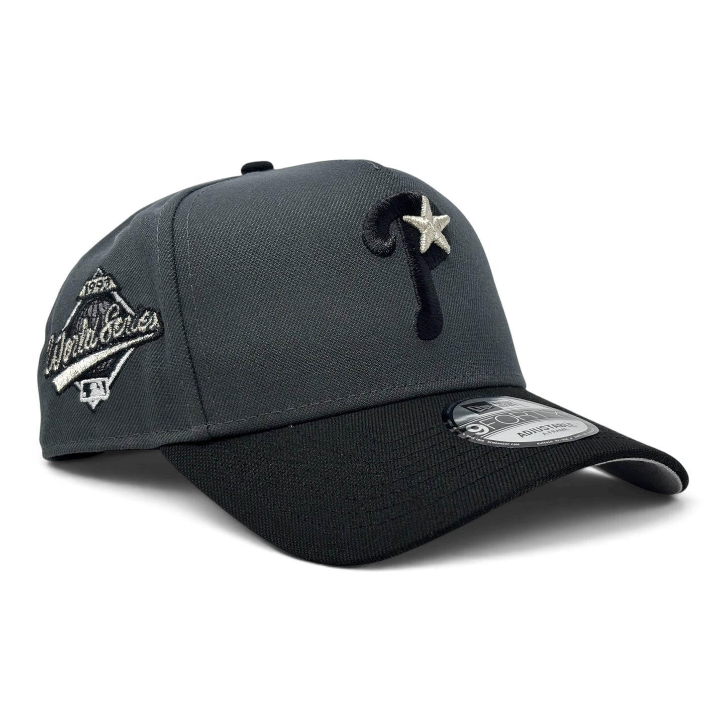 Philadelphia Phillies 1993World Series 9Forty A-Frame Snapback Dark Gray