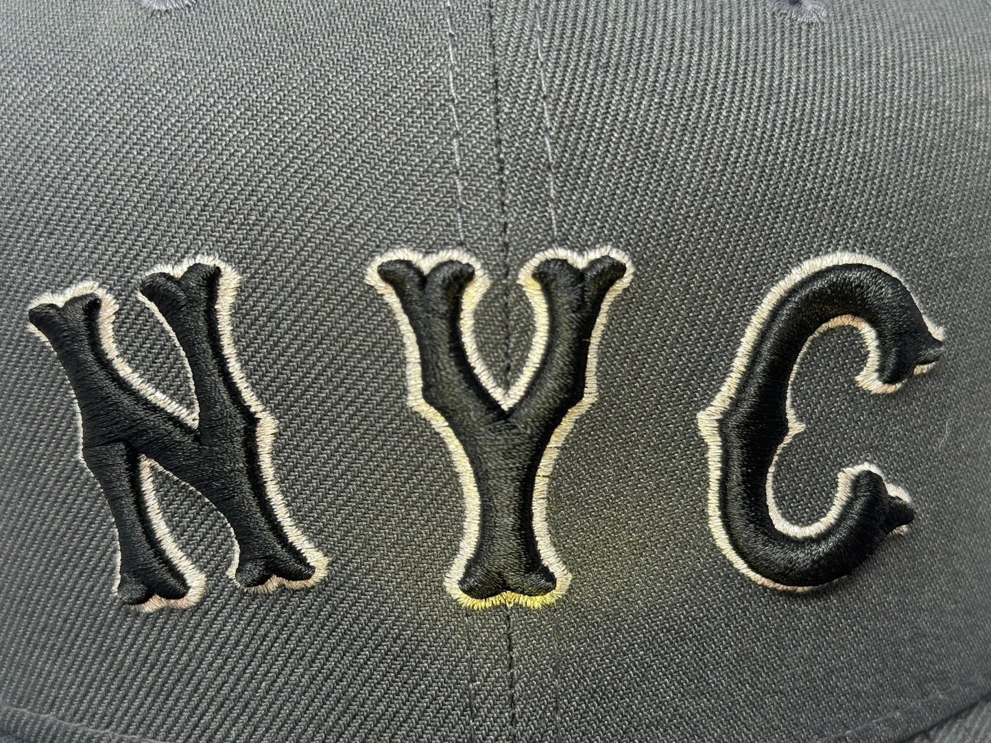 New York Mets Citi-Field 59Fifty New Era Fitted Hat-Dark Gray