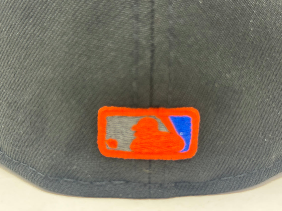 New York Mets 25th anniversary of Subway Series Fitted Hats-Black