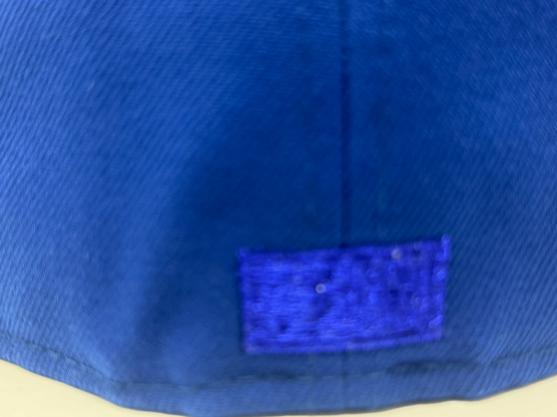 Oakland Athletics Rickey Handerson Metallic Royal Blue Tonal Fitted Hats