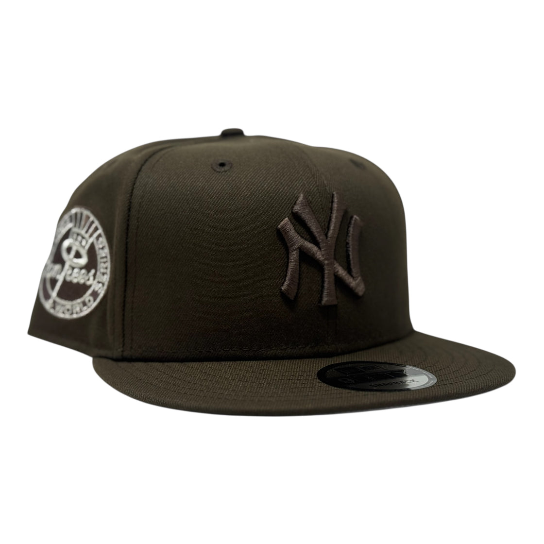 New York Yankees 1962 World Series Snapback Hats-Brown