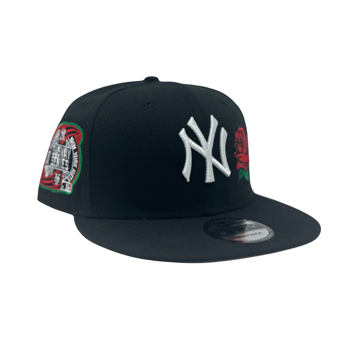 New York Yankees Subway Series Flower Pack Black Adjustable Snapback Hats