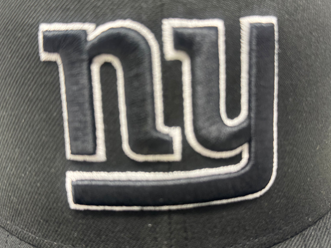 New York Giants 75th Anniversary NFL Fitted Hat-Black