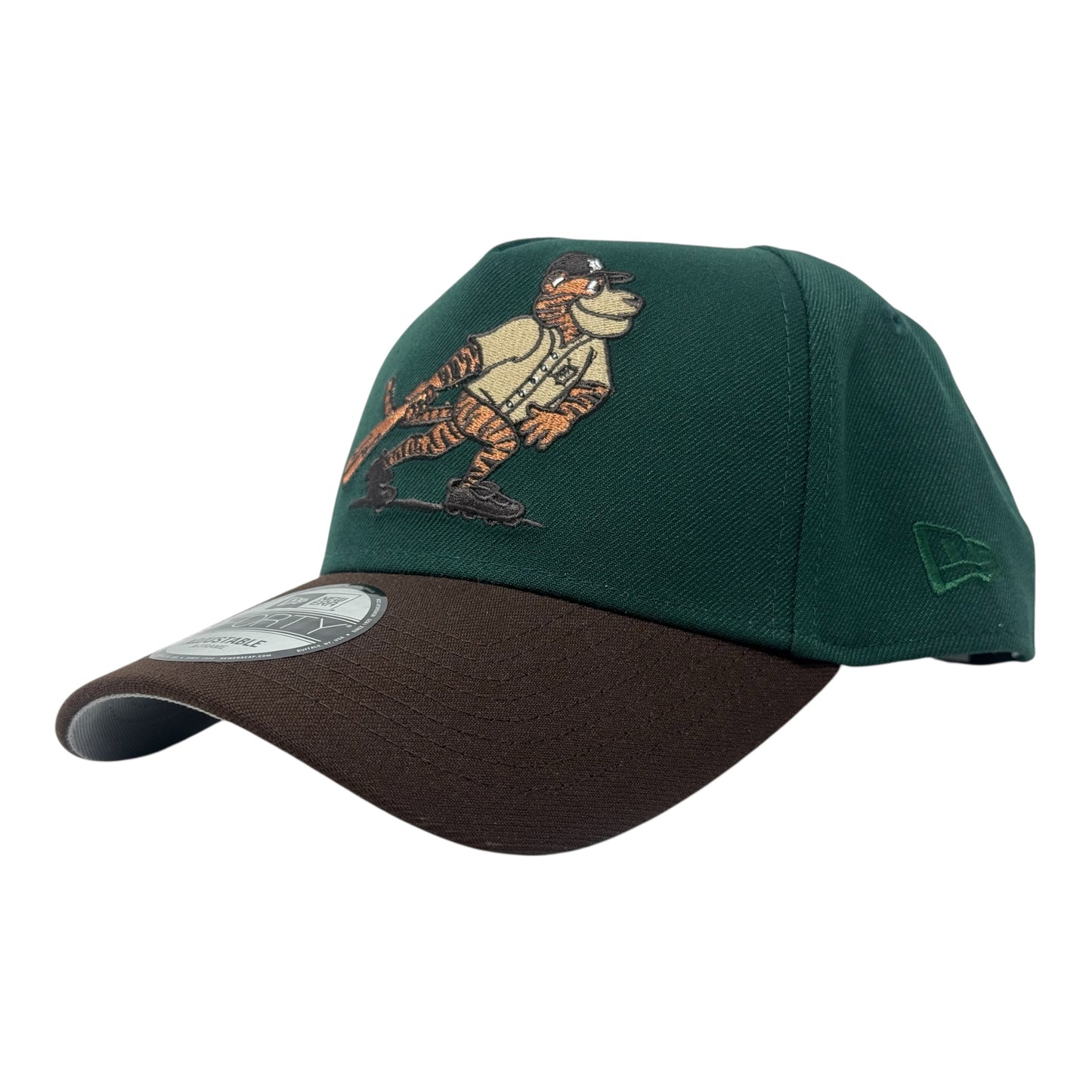Detroit Tigers 2000  9Forty A Frame  Snapback Hats-Green/Brown
