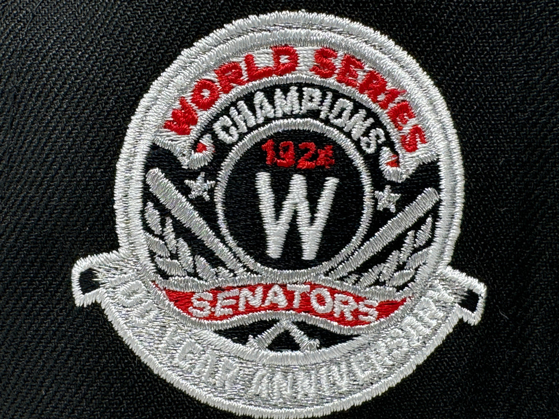 Washington Nationals 1924 World Series Black 59Fifty New Era Fitted Hat