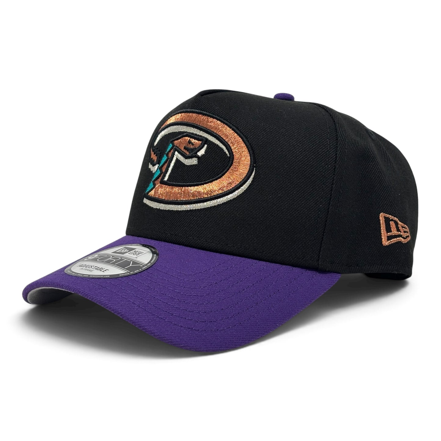 Arizona Diamondbacks 1998 Inaugural  9Forty A Frame New Era Snapback Hat-Black