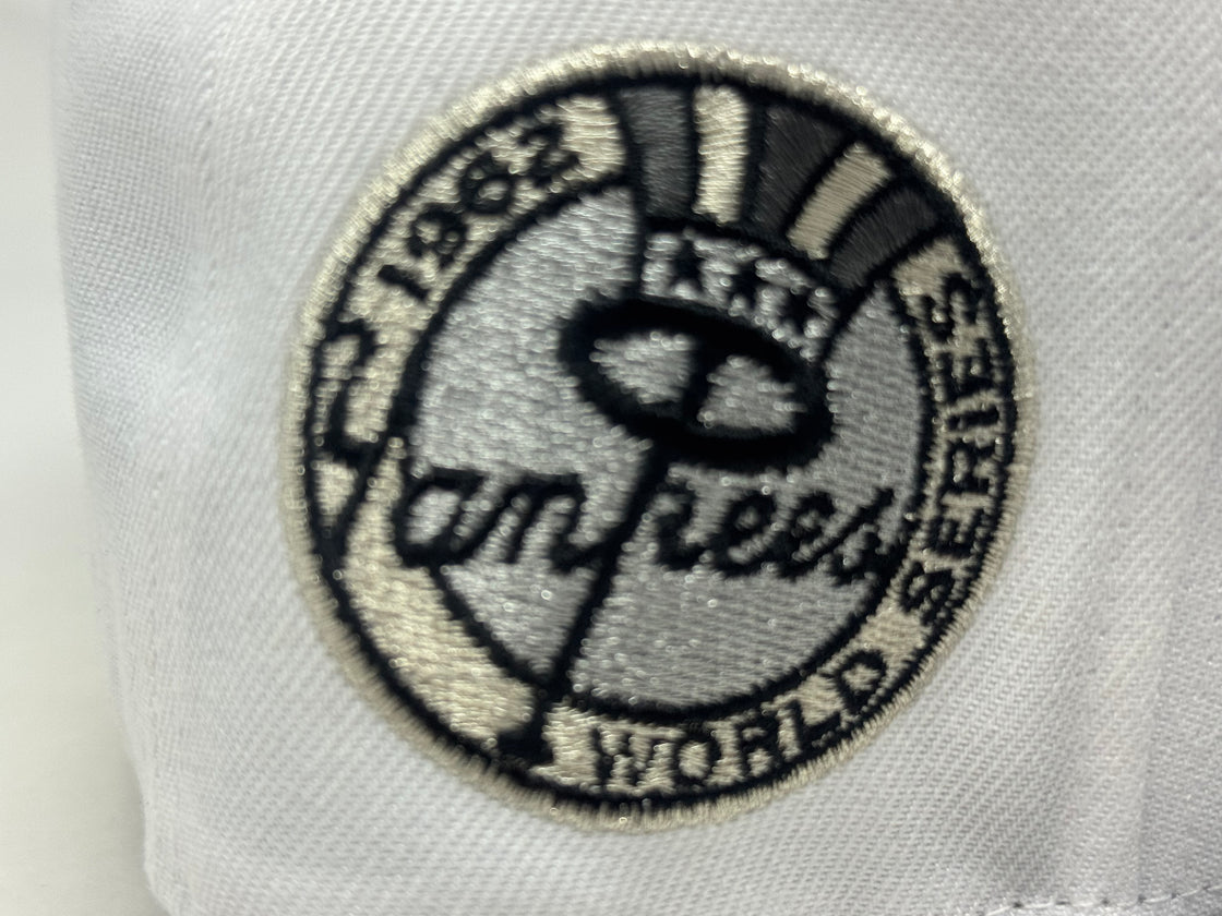 New York Yankees 1962 World Series Fitted Hat-White Dark Gray