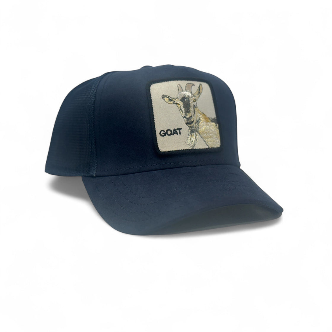 The Suede Goat Goorin Bros Hat-Navy