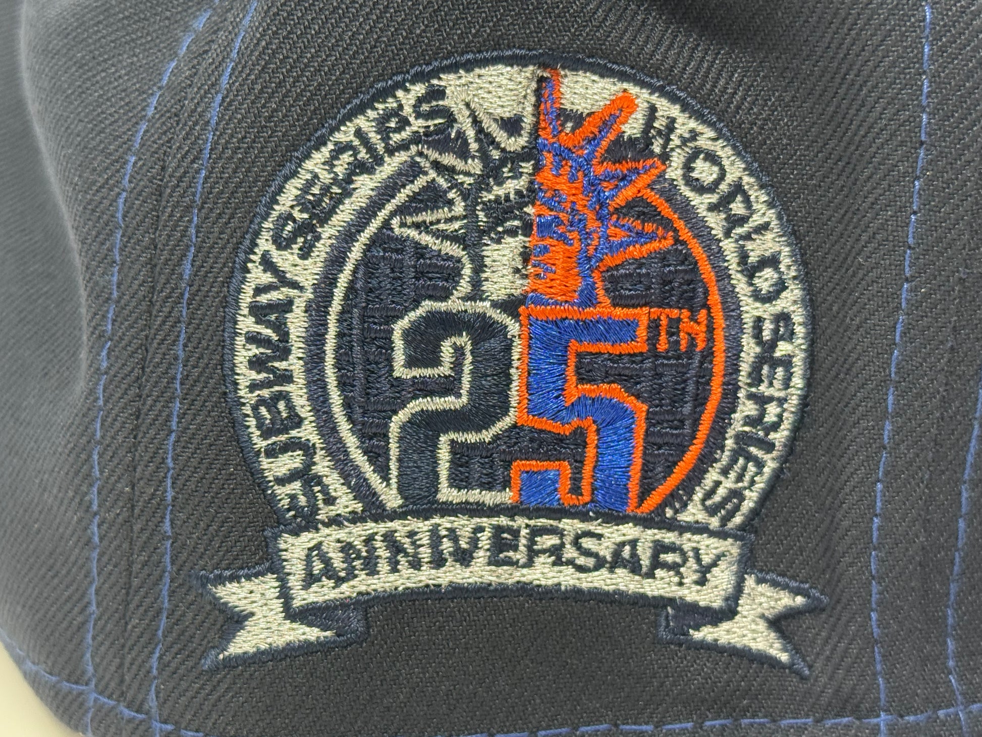 New York Yankees VS Mets Subway Series Fitted Hat-Team Color