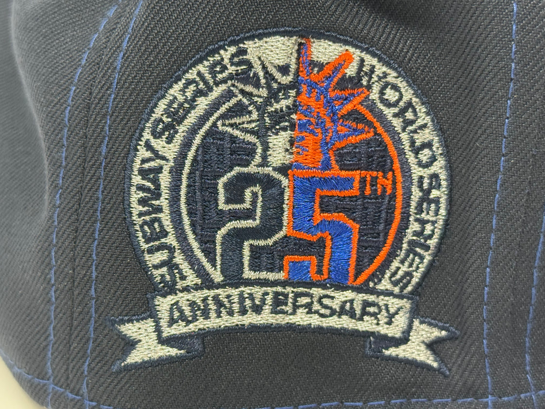 New York Yankees VS Mets Subway Series Fitted Hat-Team Color