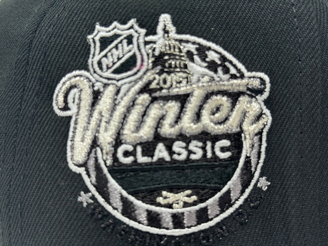 Chicago Blackhawks 2015 Winter Classic Fitted Hats-Black